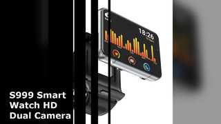 Смарт-часы S999, 4 ГБ, 64 ГБ, двойная камера HD